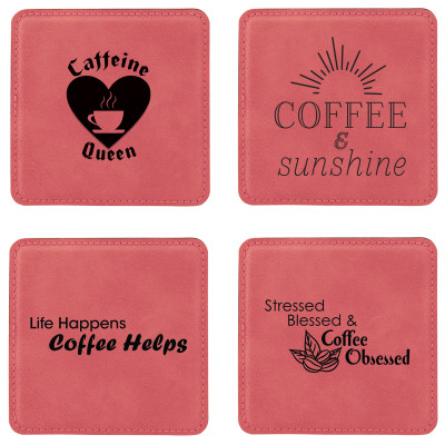 Coffee Lovers Coaster Set | CS4-002