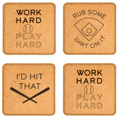 Baseball Coaster Set | CS4-007