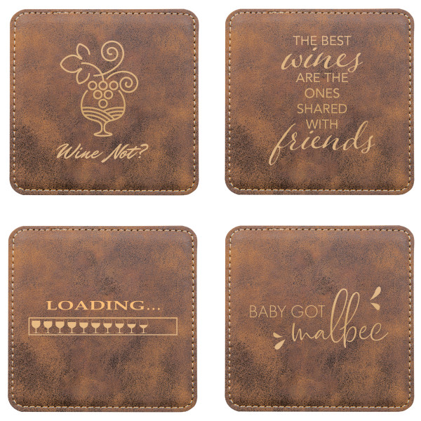 Wine Lovers Coaster Set | CS4-003